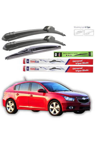 TEAMCAR Ștergătoare de parbriz Chevrolet Cruze (J305) 2011-2016 – Set complet