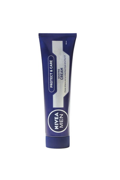 NIVEA كريم حلاقة رجالي مع خلاصة الصبار، كريم حلاقة للرجال للحماية والعناية، 1...