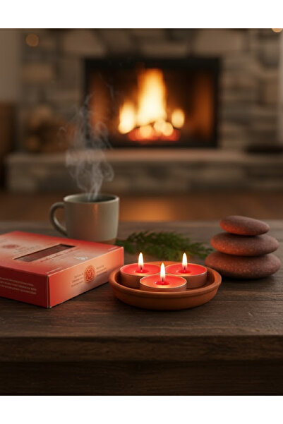 Evendi Scented candle set, Red