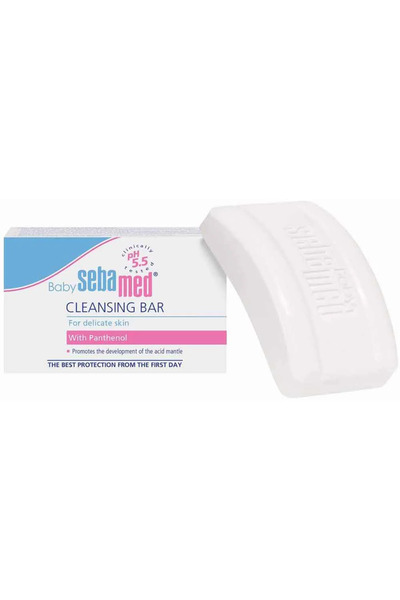 Sebamed صابونة تنظيف للأطفال، خالية من الصابون بنسبة 100%، صابونة تنظيف لطيفة...