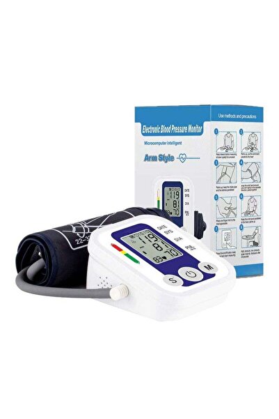 Arabest جهاز قياس ضغط الدم ومراقبته، يُثبّت على الذراع العلوية مع سوار واسع ا...