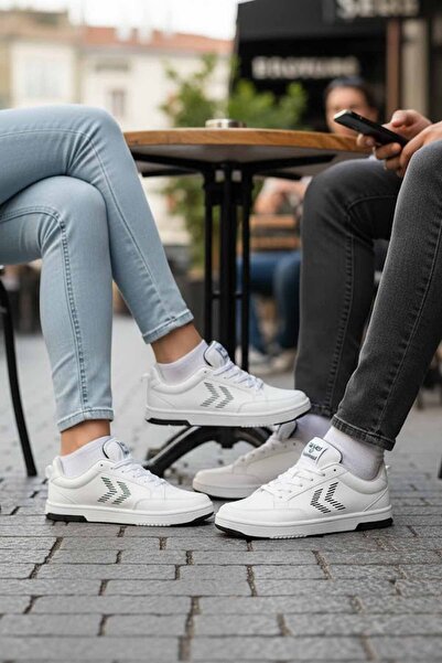 hummel Pantofi sport pentru femei Brony 900455-9001ALB