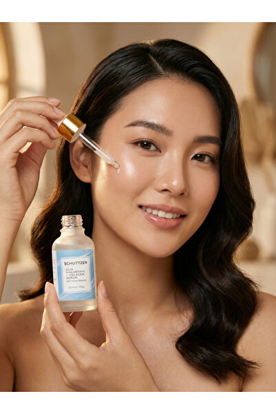 SCHUTTZER Schüssler Hyaluronic Acid Face Serum with Collagen & Niacinamide
