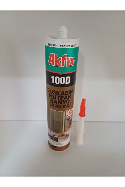 Akfix Duşakabin Şeffaf Küf Ve Mantar Yapmaz Duşa Kabin Silikon 2 ADET