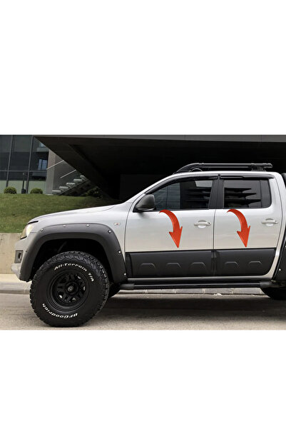 TMZ Garage Volkswagen Amarok 2010-2021 Kapı Kaplama Seti 6 Parça | Mat Siyah ...