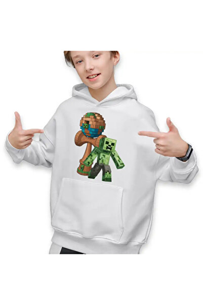 OEM Hanorac Copii Baieti Kendama Minecraft Creeper Trial