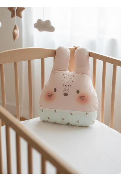 kitikate Zen Rabbit Pillow Pink