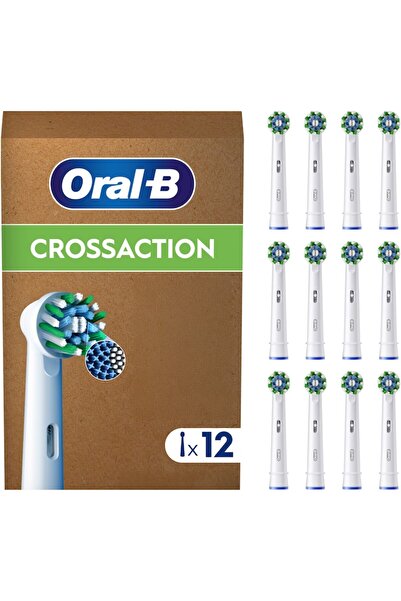 Oral-B Cross Action electric toothbrush refills, 12 pcs