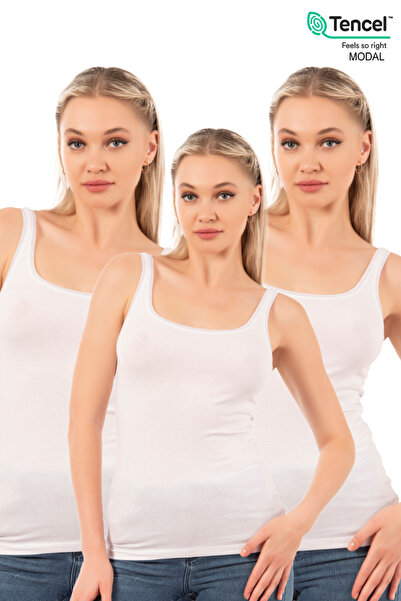 ÖZKAN underwear Özkan 25493 3-Pack Women's Premium Fabric Modal Cotton Stretc...