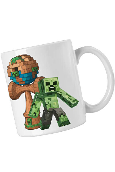 OEM Minecraft Creeper Trial Kendama Mug