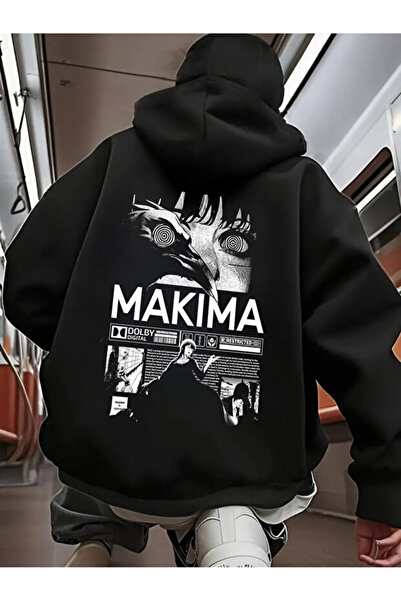 LAND MODA Φούτερ Ninja Unisex με μάσκα χιονιού Ζακέτα με 2 νήματα χοντρό φλις