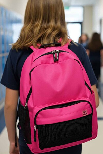 hummel Rucsac de școală Rucsac de școală unisex 980230 -9855 ROZ