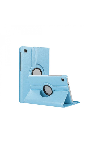 byhodi Samsung Galaxy Tab A11 360 Tablet Leather Case - Turquoise
