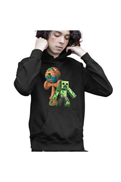 OEM Hanorac Copii Baieti Kendama Minecraft Creeper Trial