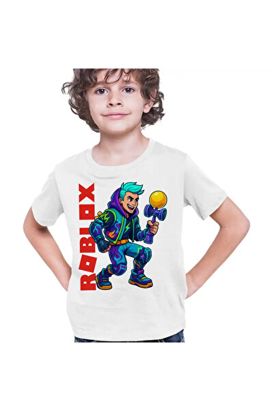 OEM Kids Boys Kendama Roblox Skin T-Shirt