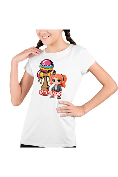 OEM Kids Girls Kendama Roblox Gamer Trial T-Shirt