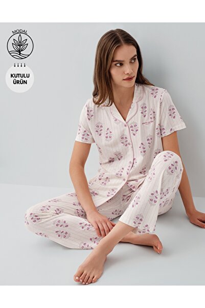 Pierre Cardin Shirt Pajama Set-M92.15