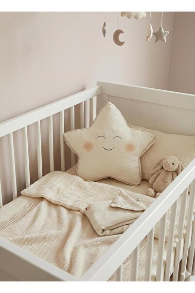 kitikate Zen Yıldız Yastık Natural
