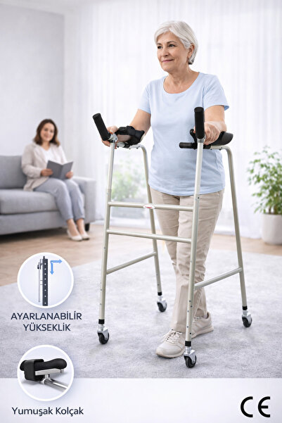 Serra's Ön Kol Dirsek Destekli Engelli Yetişkin Yürüteç Walker