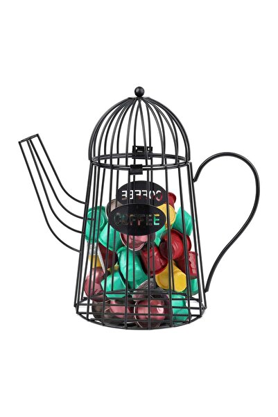 Quttin Suport capsule cafea din metal – formă de ceainic