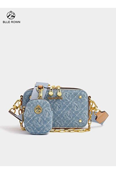 BLLE ROWN 2PCS Luxury Women Handbag Elegant Ladies Bag Shoulder and Crossbody...