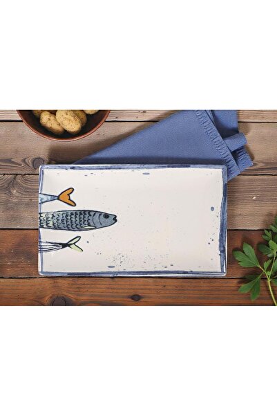 La Mediterranea Rectangular plate 25x15 cm, model PEIXE 2.0 –