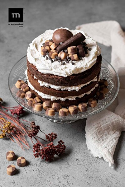 La Mediterranea Suport tort din sticlă cu picior