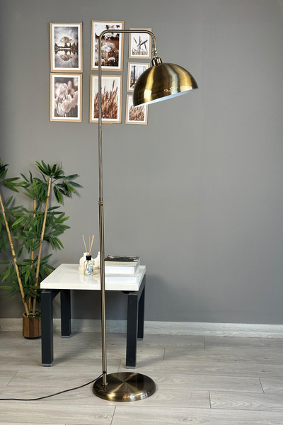 Bamyum Eskitme N Gövde Lambader Hareketli Başlık Modern Dekoratif Metal Zemin...