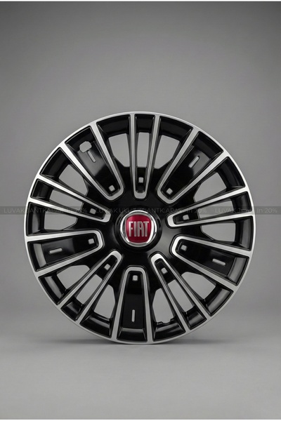 JANT Fiat Doblo Uyumlu JantKapağı - 16 İnç - 1 Takım (4 adet) - Çelik görünümlü