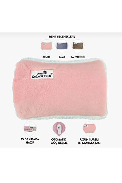 Dawreek Elektrikli sıcak su torbası pink