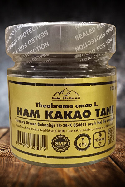 Nurbal Şifa Merkezi Ham Kakao Tane 100Gr