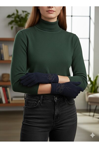 Dorelux Suede Women's Stone Gloves Compatible with Smartphones