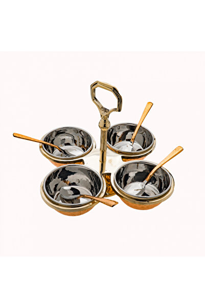 ARANA Sauce set 4 bowls + 4 spoons