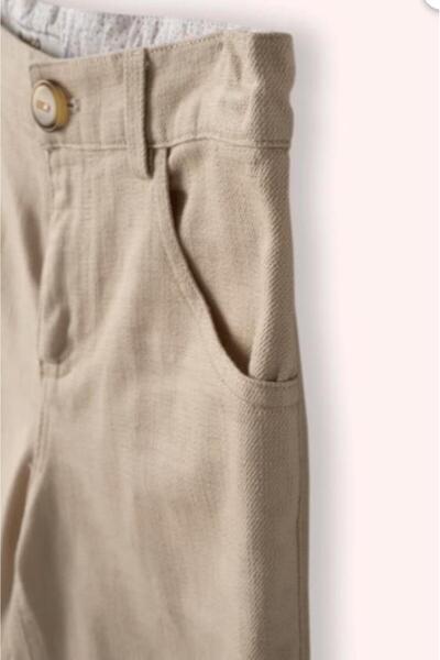 Panço Boy's nostalgic dream linen shorts gkpn0114