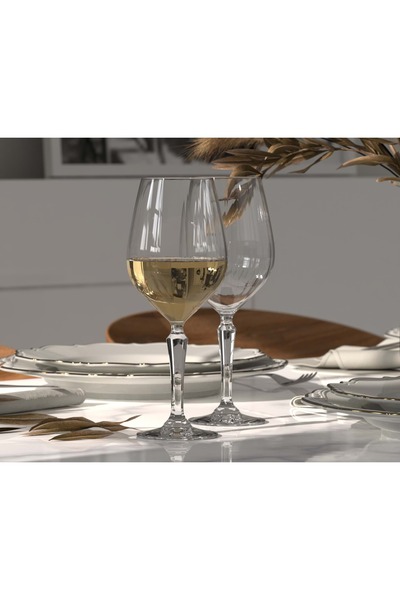 Royal Leerdam Set of 6 white wine glasses GOTICA 500 ml