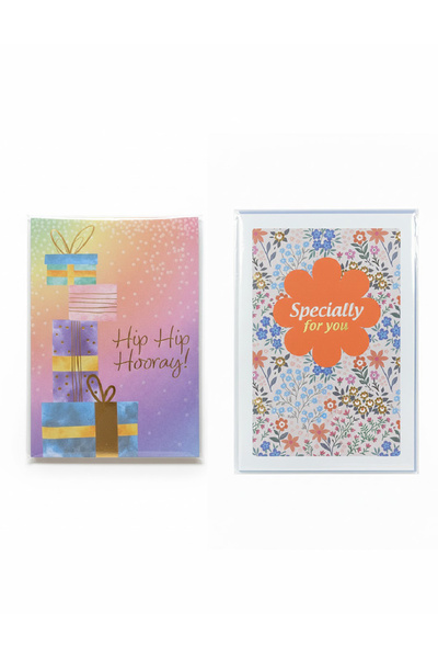 Evendi Greeting card set, Mix colors