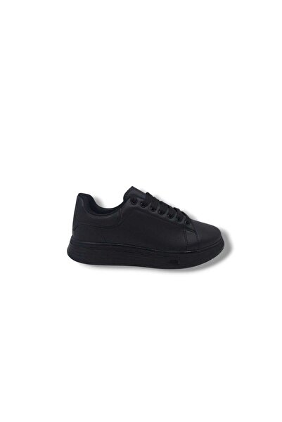 Zerhan Ryt 350 Men's Black Thick Sole Stylish Casual Shoes