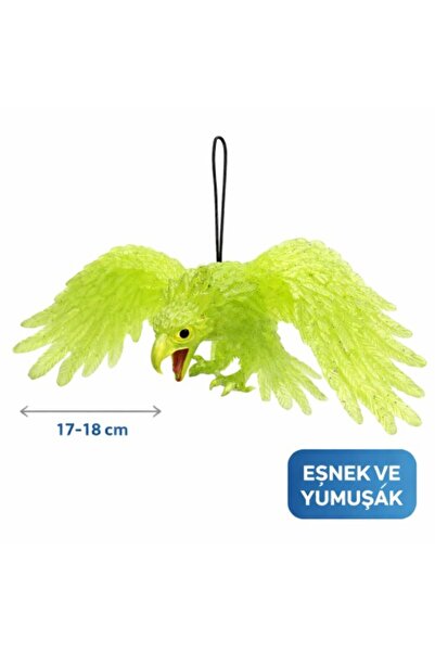 Fırsatkolik Hangable Latex Eagle Decor Ornament Green 17-18 cm