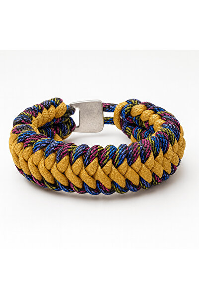 Tesbihane Paracord Bracelet Keychain Combo - Multi-Color Camouflage Pattern -...