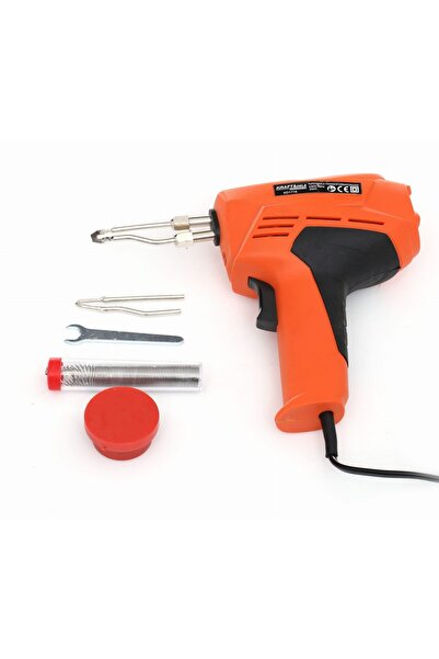 Kraft Pistol pentru lipit plastic cu transformator, portocaliu, 2000W,