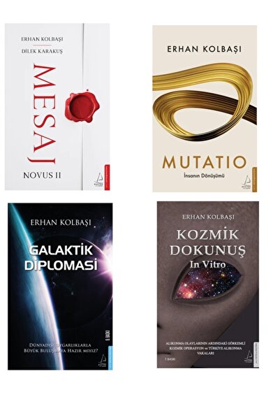 Destek Yayınları Erhan Kolbaşı 4 Kitap Set / Mesaj / Mutatio / Galaktik Diplo...
