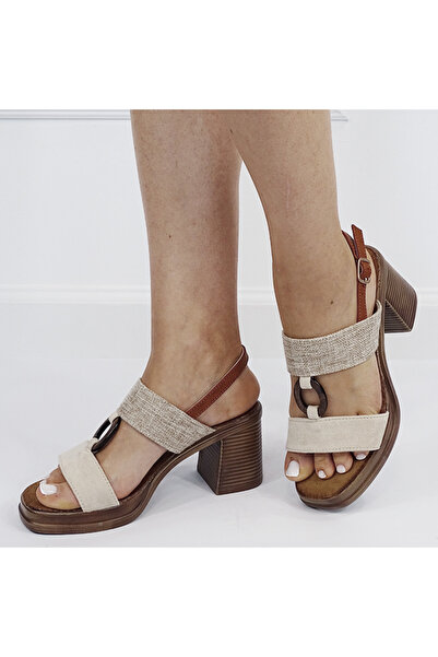 SOFILINE Beige sandals with thick heel KA-73 M12