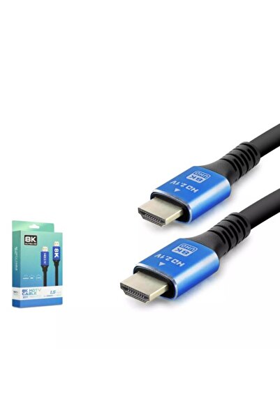 HADRON HDX2044 Fiber Optik HDMI 2.1 Kablo 8K 60Hz 4K 120Hz 1.5M