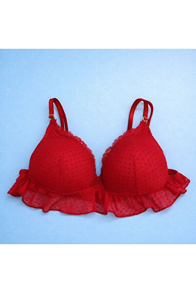 SCM LINGERIE Red Lace Bralet