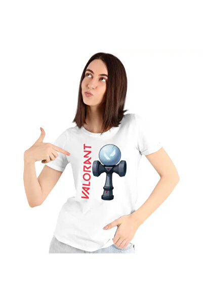 OEM Women's Kendama Valorant Gamer Rank Agent T-Shirt