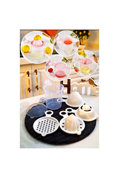 FREEDOM STOREE 5 in 1 Strainer - Funnel - Lemon Squeezer - Egg White Separato...