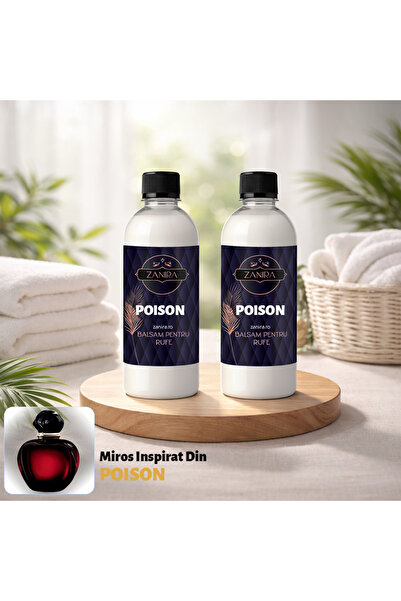 Zanira Value Pack 2 x 500 ml Poison Fabric Conditioner – Intense Fragrance