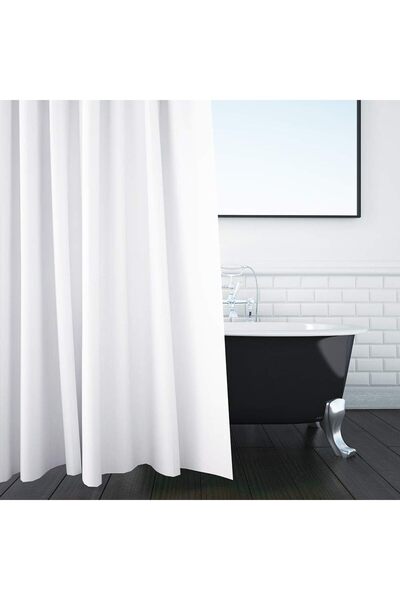 China Made BJÄRSEN Shower curtain, white, 180 x 200 cm