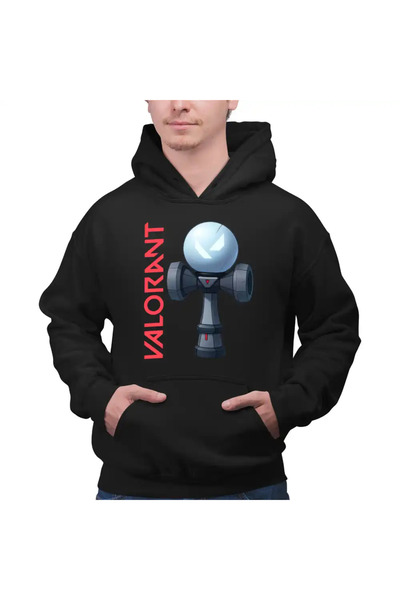 OEM Men's Hoodie Kendama Valorant Gamer Rank Agent