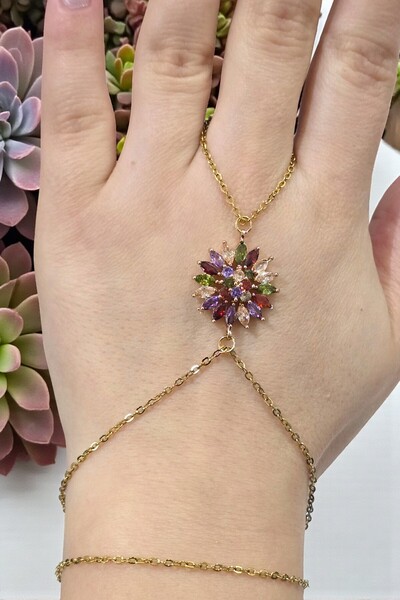 NBS Beautiful Naturel Stones Güneş Çelik Şahmeran Gold Color